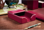 DACASSO Bonded Leather Desk Set - Image 9