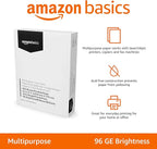 Amazon Basics Multipurpose Copy Printer Paper, 8.5 x 11 Inches, 20 lb, 1 Ream - Image 2