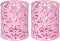 EasyPAG Pink Pen Holder for Desk, 2 Pack Round Pen Organizer, Brush Holder for by EasyPAG