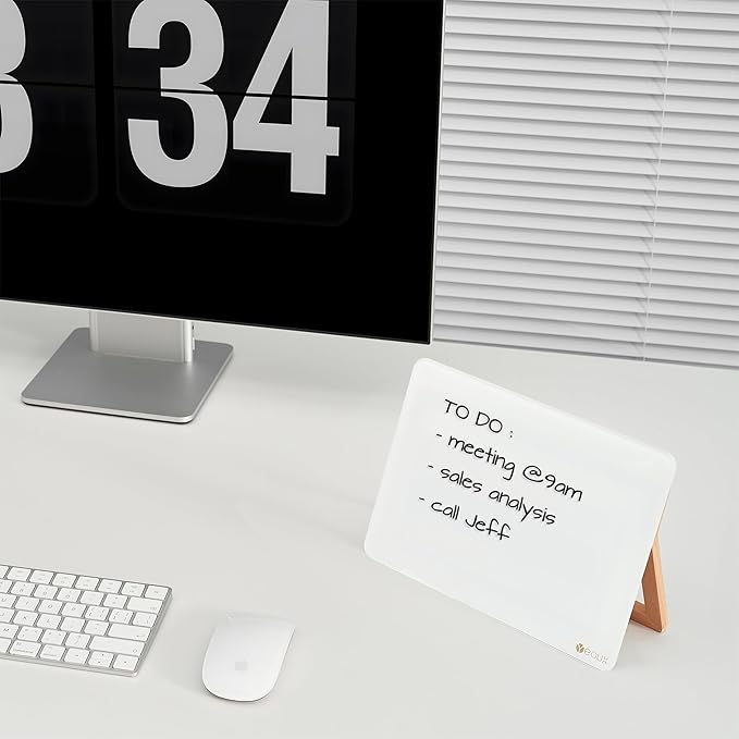 YEOUX Glass Desk Whiteboard - Image 5