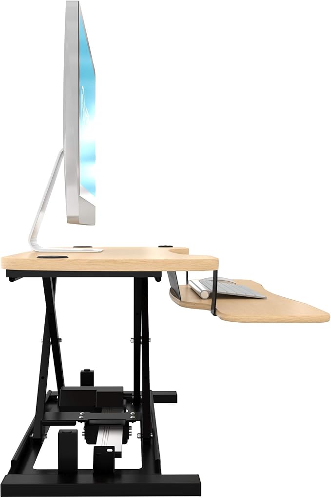 VERSADESK Electric Standing Desk Converter, 36 Inch PowerPro™ Height Adjustable - Image 6