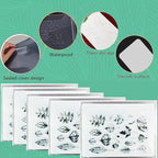 BROTOSPAC 24 PCS Clear Stamps Storage Panels, Resealable Die Cut Storage Bag - Image 4