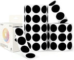 Black 1 Inch Round Color Coding Dot Labels, 10 Rolls 10000 Dot Stickers in by Unknown