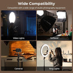 SmallRig LA-S28 Light Stand for Photography, 9.2ft/ 280cm/ 110" Spring - Image 5