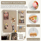 WINFA Push Pins Thumb Tacks for Bulletin Boards Decorative Pushpin for - Image 7