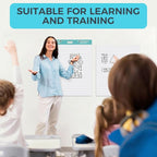 FAHKNS Lined Sticky Easel Pad，Large 25x30 Inch Self-Adhesive Teacher'S Flip - Image 6