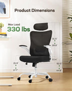 marsail ergonomic office chair: office desk chair with shown in use