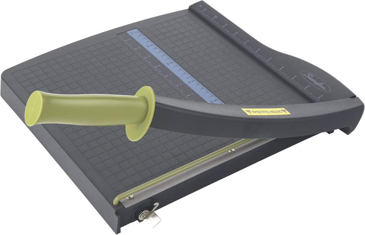Swingline Paper Cutter, Guillotine Trimmer, 12" Cut Length, 10 Sheet Cap...