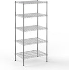 Regal Altair 21" Deep x 30" Wide x 64" Height Wire Shelving Kit | 5-Tier | NSF by Regal+Altair