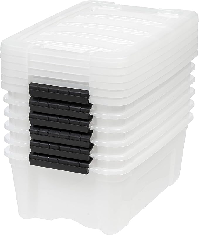 IRIS USA 13 QT Plastic Storage Box - Image 10