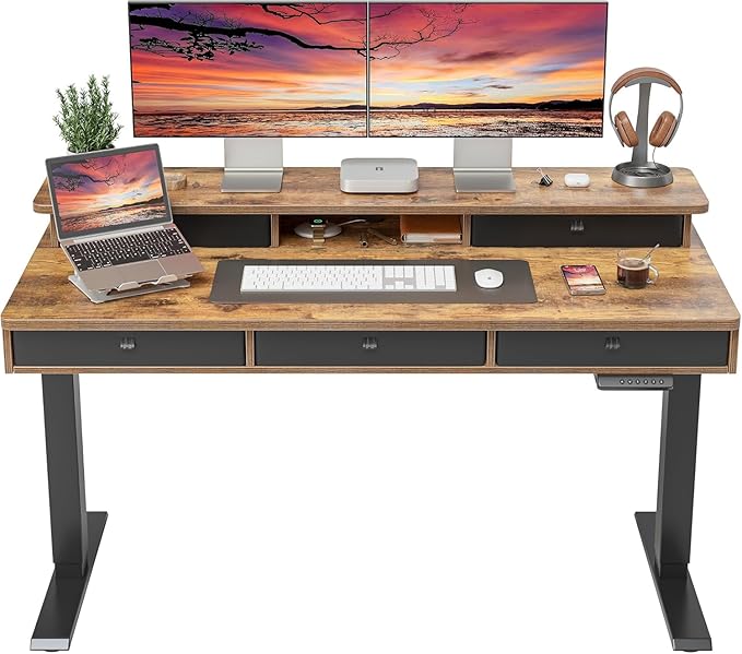 FEZIBO Height Adjustable Electric Standing Desk by FEZIBO