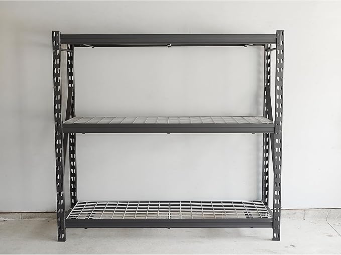 Ironton Industrial Shelving Rack, 3 Storage Shelves Steel Construction 3-Tier - Image 8