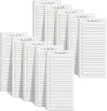 Censen 10 Pack 500 Sheets To Do List Notes Daily Checklist Notepads by Censen