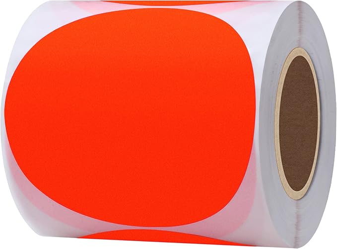 Hybsk Round Color Coding Circle Dots Labels Warehouse Inventory Organizer by HYBSK