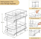 HIHEGD 2 Tier Bathroom Storage - Image 3