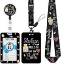 ID Badge Holder with Breakaway Lanyard, Nurse Lanyards by Mcapirivo