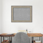 Amanti Art Silver Framed Magnetic Board 23x29 Medium Vision Board - Image 5