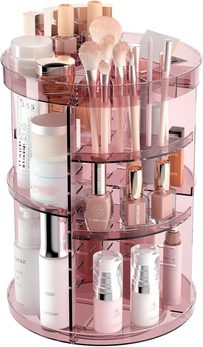 Jiavarry 360 Rotating Makeup Organizer by Jiavarry