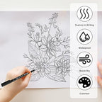 12 Pack Fine Point Black Permanent Marker Pens 0.6mm, Quick-Dry Waterproof Ink - Image 6