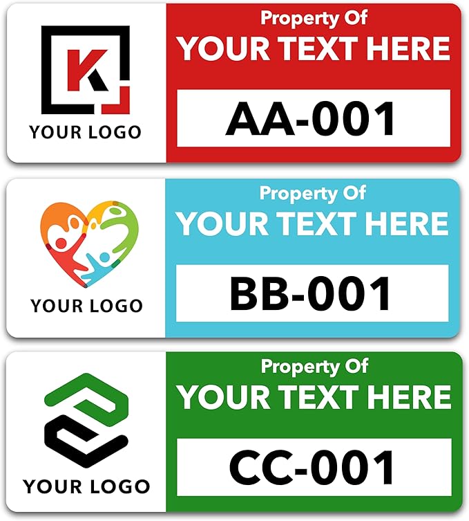Custom Asset Tags by BunnyBadges