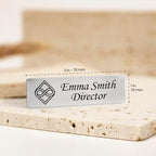 Custom Engraved ID Name Tag Badges Identification Personalized - Image 5