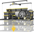 garage ceiling storage racks – 4x8 ft overhead, main product view