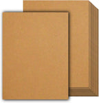 COLOURFUL US 120 Sheets Kraft Paper Letter Sized 120 GSM Brown Stationery Paper by Unknown