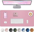 Leather Desk Pad Protector, Desk Mat, Large Mouse Pad, Non-Slip Desk Pad by AFIING