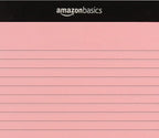 Amazon Basics Wide Ruled 8.5 x 11.75-Inch 50 Sheet Perforated Lined Writing - Image 4