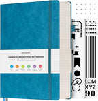 OFFIGIFT Bullet Dotted Journal Notebook, A5 Hardcover Dot Journal, 312 Numbered by OFFIGIFT