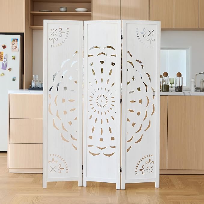 66.9Inch Wooden Room Partition - Image 7
