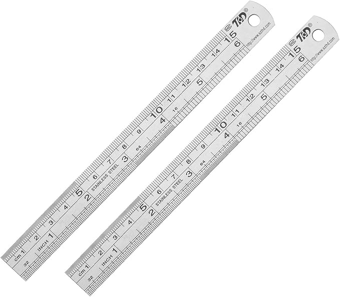 ZZTX Metal Straight Edge Ruler Set by ZZTX
