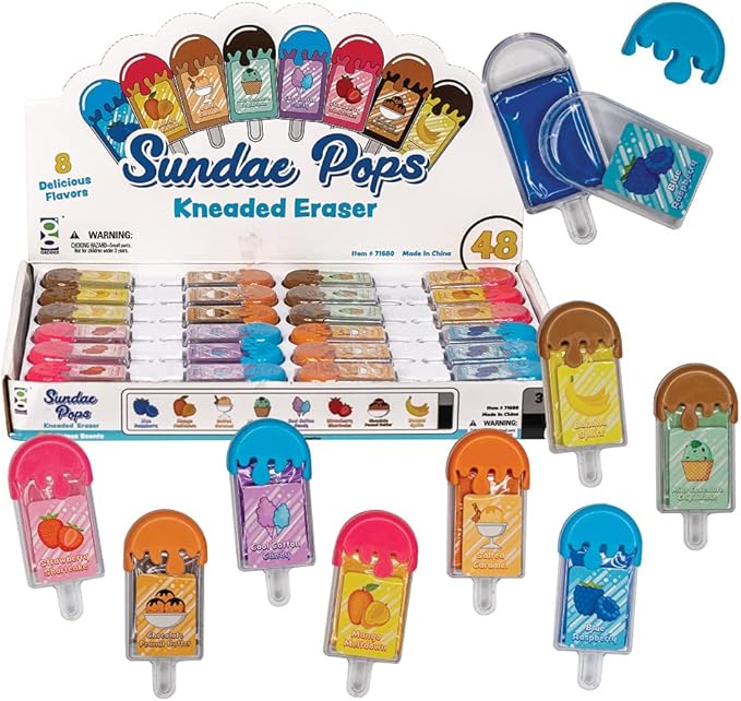 Raymond Geddes Sunday Pops Kneadable Erasers - Image 6