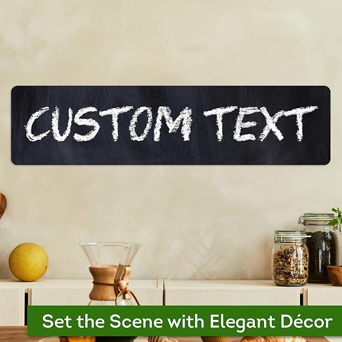 Custom Sign, Custom Street Sign, 11 Font Colors, 13 Font Styles, 4 Hole Options - Image 4