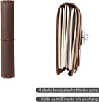 newestor Refillable Leather Journal Travelers Notebook - Image 3
