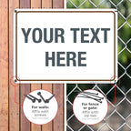Custom Sign, Personalized Metal Signs, Customize - Image 4