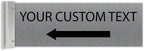 ALPHA DOG SIGNS Custom Projecting Hallway Sign, Personalized Indoor Outdoor