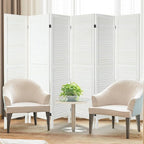 6 Panel Room Dividers and Folding Privacy Screens, Divider - Image 5