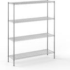 Regal Altair 18" Deep x 60" Wide x 74" Height Wire Shelving Kit | 4-Tier | NSF by Regal+Altair