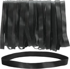 LotFancy Large Rubber Bands, Heavy Duty Black Long Rubber Bands by LotFancy