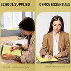 Legal Pads 8.5 x 11, 3 Pack Yellow Note Pads 8.5 x 11 Writing Pads Perforated - Image 7
