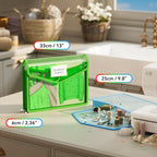 ABC life 6-Pack Plastic Expanding File Folder, Translucent Envelopes - Image 5