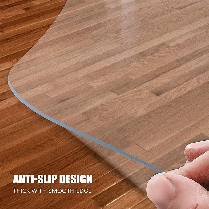 Kuyal Clear Chair Mat, Hard Floor Use - Image 4