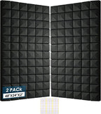 2 Pack Acoustic Panels, Recording Room by shipxinfuren
