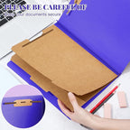 Skyygemm 36 Pcs Classification Folders Letter Size, 2 Divider Pressboard File - Image 4