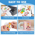 40 Sheets Glossy Sticker Paper, 8.5in x 11in Sticker Paper - Image 6