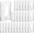 25 Pack Vertical 2-Card Badge Holder, Heavy Duty Hard Plastic ID Card Holder by Unknown