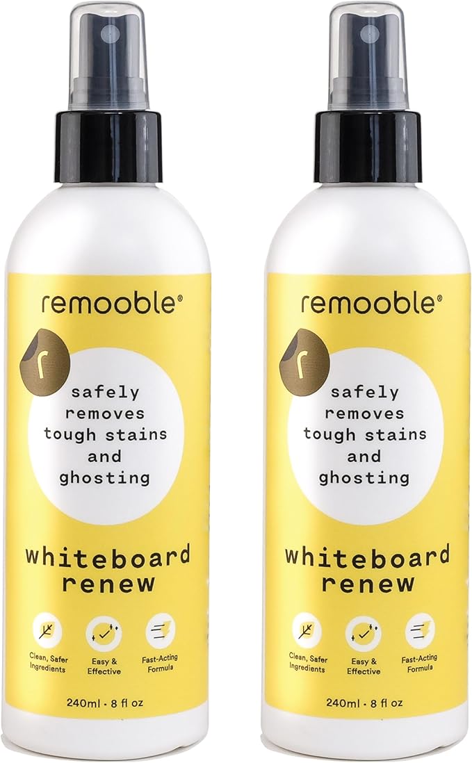 Remooble Dry Erase Whiteboard Cleaner Spray by remooble