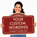 Custom Decorative Outdoor Metal Sign - Image 8