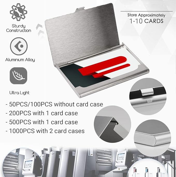 Custom Business Cards Double-Sided Personalized Stationery | Professional - Image 4